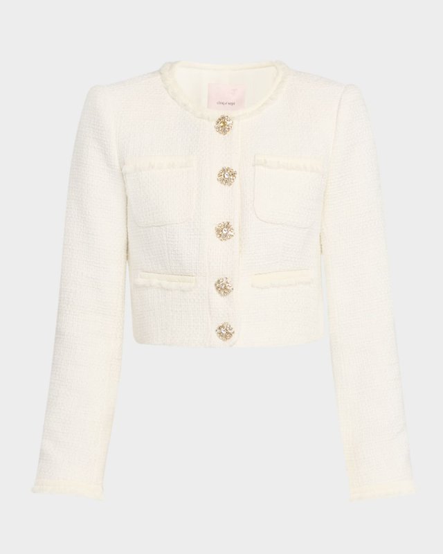 Linda Cropped Tweed Jacket